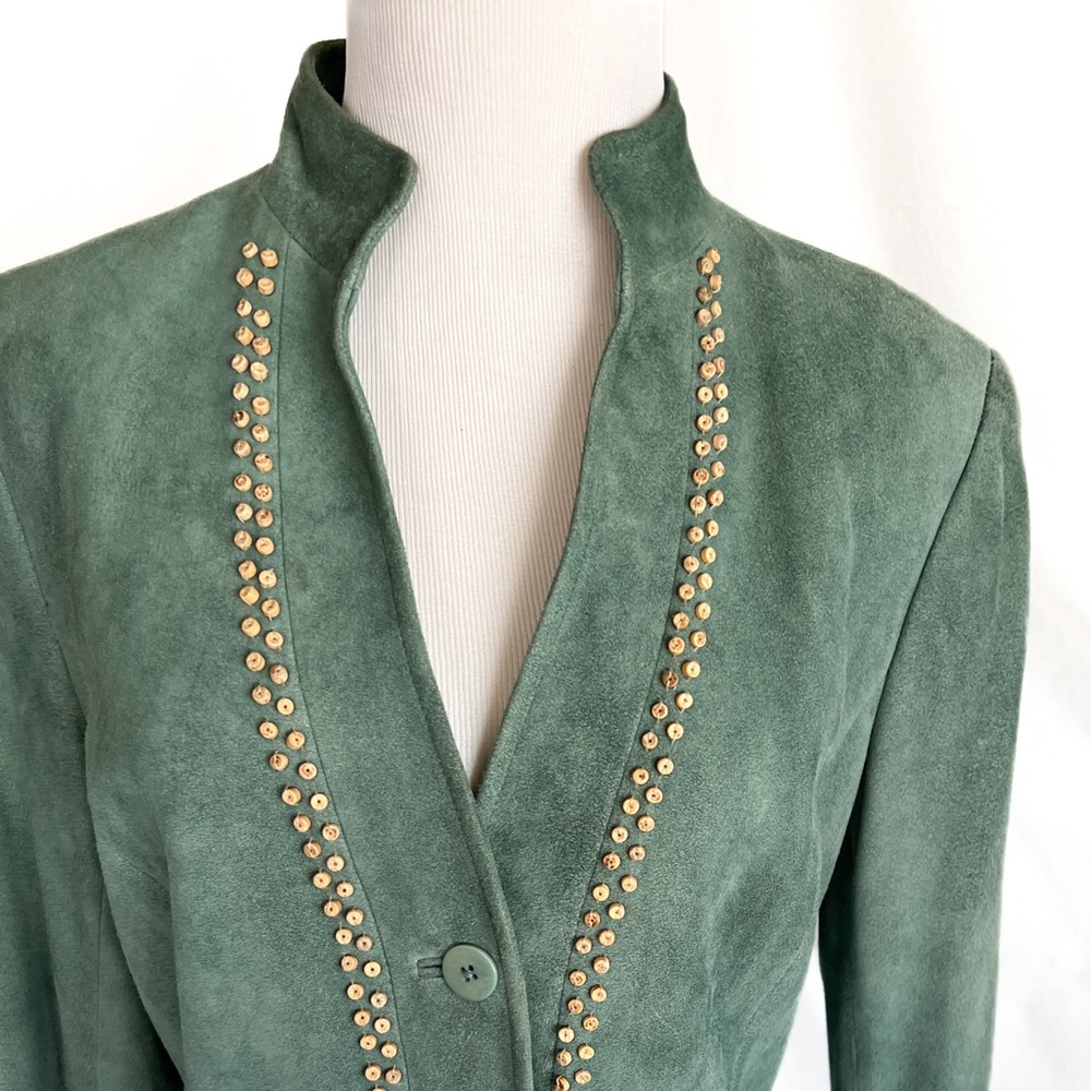 Lafayette 148 suede jacket 8